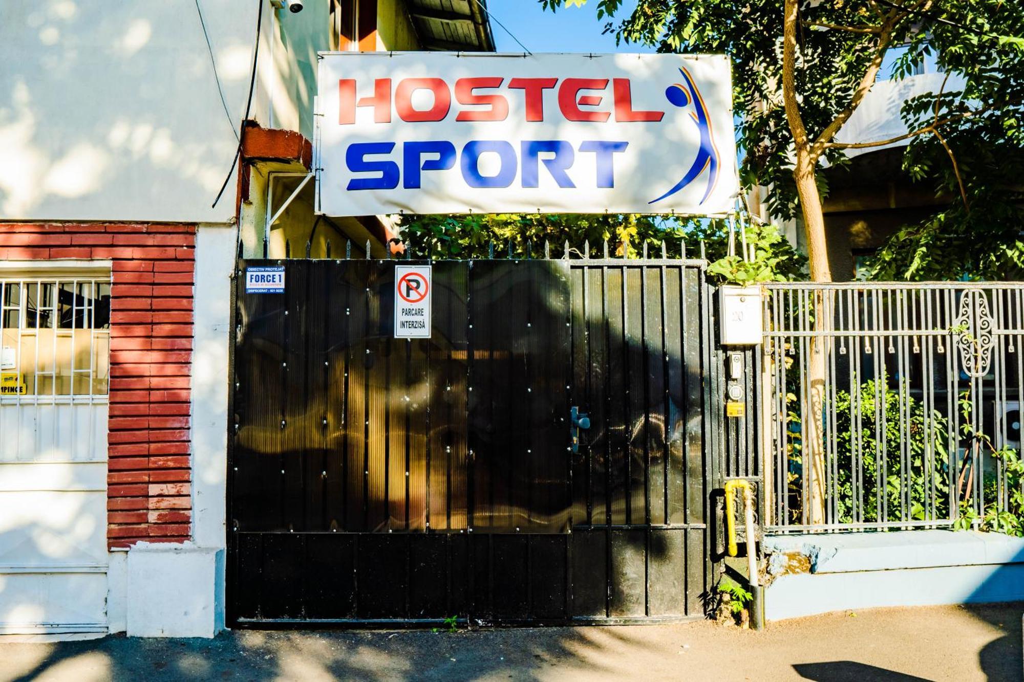 Hostel Sport Bukarest Eksteriør billede